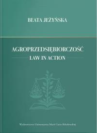 Okładka książki Agroprzedsiębiorczość. Law in Action