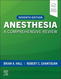 Okładka książki Anesthesia. A Comprehensive Review