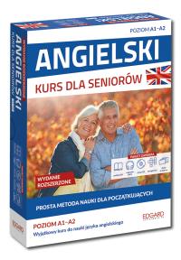 Angielski. Kurs dla seniorów. Wydanie rozszerzone. Autor: Joanna Szyke, Zimnoch Katarzyna. Dobreksiazki.pl Okładka książki Angielski. Kurs dla seniorów. Wydanie rozszerzone