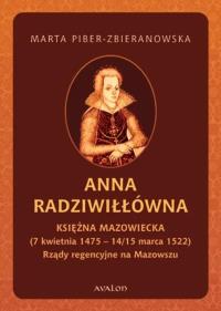 Okładka książki Anna Radziwiłłówna Księżna Mazowiecka