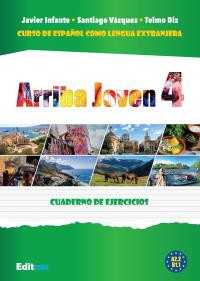 Okładka książki Arriba Joven 4 Ćwiczenia A2.2-B1.1