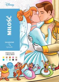 Art therapy. Kolorowanka antystresowa. Disney. Miłość. Zagadkowe rysunki. Autor: Opracowanie zbiorowe. Dobreksiazki.pl Okładka książki Art therapy. Kolorowanka antystresowa. Disney. Miłość. Zagadkowe rysunki