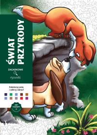 Art therapy. Kolorowanka antystresowa. Disney. Świat przyrody. Zagadkowe rysunki. Autor: Opracowanie zbiorowe. Dobreksiazki.pl Okładka książki Art therapy. Kolorowanka antystresowa. Disney. Świat przyrody. Zagadkowe rysunki