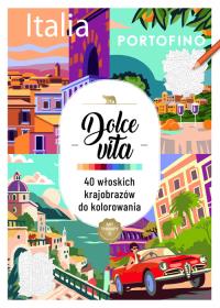 Art therapy. Kolorowanka antystresowa. Dolce vita. 40 włoskich krajobrazów do kolorowania. Autor: Praca zbiorowa. Dobreksiazki.pl Okładka książki Art therapy. Kolorowanka antystresowa. Dolce vita. 40 włoskich krajobrazów do kolorowania