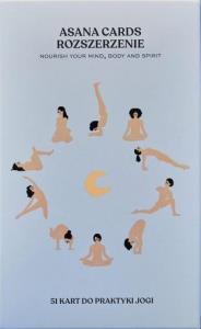 Asana Cards Moon Edition rozszerzenie. Autor:   Praca zbiorowa. Dobreksiazki.pl Okładka książki Asana Cards Moon Edition rozszerzenie