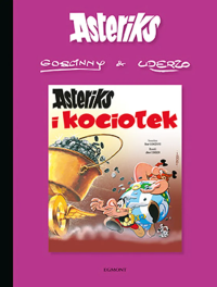 Asteriks i kociołek. Autor: René Goscinny, Albert Uderzo. Dobreksiazki.pl Okładka książki Asteriks i kociołek