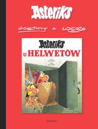 Asteriks u Helwetów. Tom 16. Autor: Albert Uderzo, René Goscinny. Dobreksiazki.pl Okładka książki Asteriks u Helwetów. Tom 16