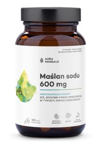 Zdjęcie produktu Aura Herbals Maślan sodu 600mg 90kaps