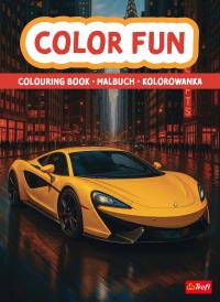 Auta. Kolorowanka. Malbuch. Colouring book. Autor: Opracowanie zbiorowe. Dobreksiazki.pl Okładka książki Auta. Kolorowanka. Malbuch. Colouring book