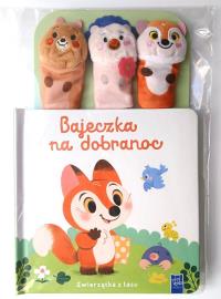 Bajeczka na dobranoc. Zwierzątka z lasu. Autor: Opracowanie zbiorowe. Dobreksiazki.pl Okładka książki Bajeczka na dobranoc. Zwierzątka z lasu