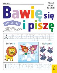 Bawię się i piszę. Książkożercy. Autor: Opracowanie zbiorowe. Dobreksiazki.pl Okładka książki Bawię się i piszę. Książkożercy