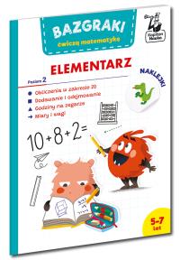 Bazgraki ćwiczą matematykę. Elementarz. Poziom 2. Kapitan Nauka. Autor: Rogala Leszek. Dobreksiazki.pl Okładka książki Bazgraki ćwiczą matematykę. Elementarz. Poziom 2. Kapitan Nauka