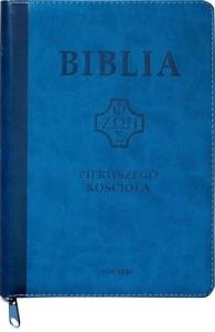 Biblia pierwszego Kościoła z paginat. suwak nieb.. Autor:   Praca zbiorowa. Dobreksiazki.pl Okładka książki Biblia pierwszego Kościoła z paginat. suwak nieb.