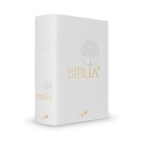 Okładka książki Biblia Plus płótno biała