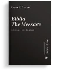 Okładka książki Biblia The Message. List do Efezjan