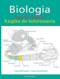 Okładka książki Biologia. Testy dla studentów. Książka do kolorowania