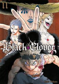 Black Clover. Tom 11. Autor: Yuuki Tabata. Dobreksiazki.pl Okładka książki Black Clover. Tom 11