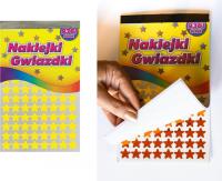 Opakowanie Blok z naklejkami gwiazdki 936szt