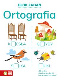 Okładka książki Blok zadań. Ortografia