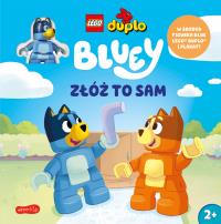 Okładka książki Bluey. Złóż to sam. Książki LEGO®