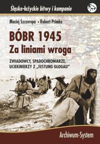 Okładka książki Bóbr 1945. Za liniami wroga BR