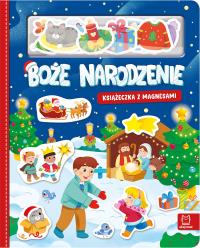 Okładka książki Boże narodzenie. Książeczka z magnesami