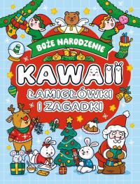 Okładka książki Boże narodzenie. Łamigłówki i zagadki. Kawaii