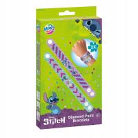 Bransoletki z haftem diamentowym Stitch. Wydawca: ANTELLA. Dobreksiazki.pl Opakowanie Bransoletki z haftem diamentowym Stitch