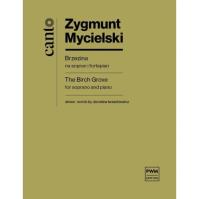 Okładka książki Brzezina nuty na sopran i fortepian
