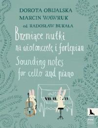 Okładka książki Brzmiące nutki na wiolonczelę i fortepian