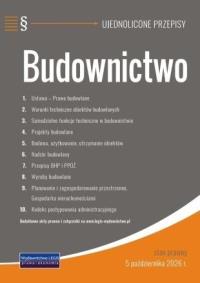 Okładka książki Budownictwo - ujednolicone przepisy