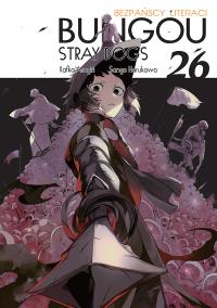 Bungou Stray Dogs. Tom 26. Autor: Kafka Asagiri, Sango Harukawa. Dobreksiazki.pl Okładka książki Bungou Stray Dogs. Tom 26