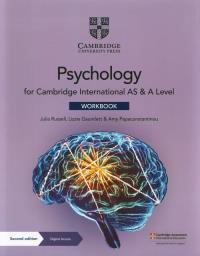 Cambridge International AS & A Level Psychology Workbook with Digital Access. Autor: Russell Julia, Gauntlett Lizzie, Papaconstantinou Amy. Dobreksiazki.pl Okładka książki Cambridge International AS & A Level Psychology Workbook with Digital Access