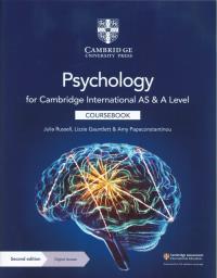 Cambridge Psychology for Cambridge International AS & A Level Coursebook with Digital Access. Autor: Russell Julia, Gauntlett Lizzie, Papaconstantinou Amy. Dobreksiazki.pl Okładka książki Cambridge Psychology for Cambridge International AS & A Level Coursebook with Digital Access