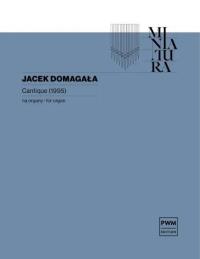 Okładka książki Cantique (1995) nuty na organy