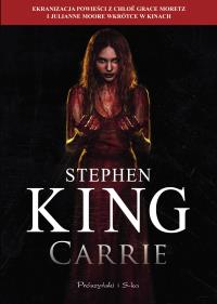 Carrie. Duże Litery. Autor: King Stephen. Dobreksiazki.pl Okładka książki Carrie. Duże Litery
