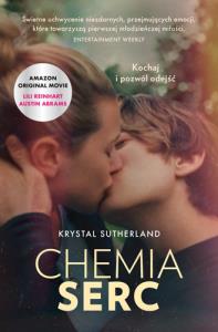 Chemia serc - uszkodzone. Autor: Krystal Sutherland. Dobreksiazki.pl Okładka książki Chemia serc - uszkodzone