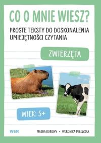 Okładka książki Co o mnie wiesz? Proste teksty do doskonalenia...
