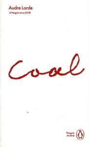 Coal. Autor: Audre Lorde. Dobreksiazki.pl Okładka książki Coal