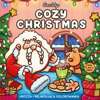 Cozy Christmas. Urocza i relaksująca kolorowanka. Autor: Coco Wyo. Dobreksiazki.pl Okładka książki Cozy Christmas. Urocza i relaksująca kolorowanka
