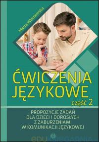 Ćwiczenia językowe część 2. Autor: Marta Wiśniewska. Dobreksiazki.pl Okładka książki Ćwiczenia językowe część 2