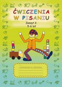 Okładka książki Ćwiczenia w pisaniu. Zeszyt 2. 5-6 lat