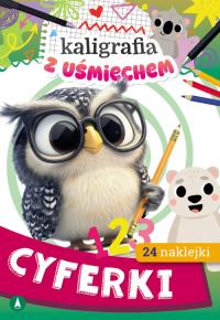 Okładka książki Cyferki. Kaligrafia z uśmiechem