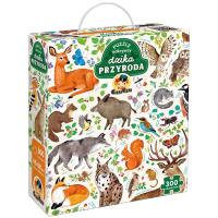 CzuCzu Puzzle odkrywcy Dzika przyroda. Wydawca: Bright Junior Media. Dobreksiazki.pl Opakowanie CzuCzu Puzzle odkrywcy Dzika przyroda
