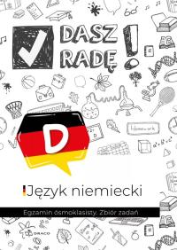 Okładka książki Dasz radę! Niemiecki Egz.ósmoklasisty Zb.zad.