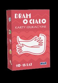 Dbam o Ciało karty edukacyjne. Autor: Knapińska-Chłodnicka Marta. Dobreksiazki.pl Okładka książki Dbam o Ciało karty edukacyjne