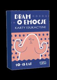 Dbam o emocje. Karty edukacyjne. Autor: Praca zbiorowa. Dobreksiazki.pl Okładka książki Dbam o emocje. Karty edukacyjne