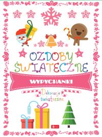 Dekoracje świąteczne. Ozdoby świąteczne. Autor: Luba Ristujczina. Dobreksiazki.pl Okładka książki Dekoracje świąteczne. Ozdoby świąteczne