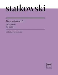 Okładka książki Deux valses op. 5