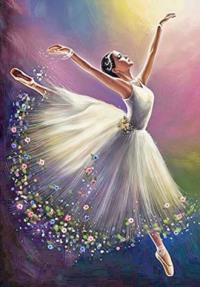 Opakowanie Diamentowa Mozaika Baletnica Prima balerina NO-1005272